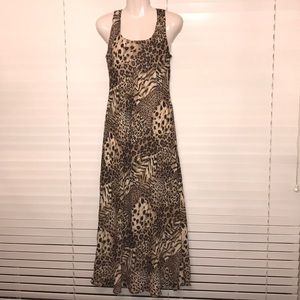 CDC leopard print long sundress